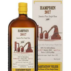 HAMPDEN 5 YR 2017, DOK, HABITATION VELIER ABV: 60.5%