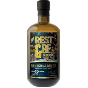 REST & BE THANKFUL 20 YEARS 2002 BRUICHLADDICH BOURBON CASK 57.4%