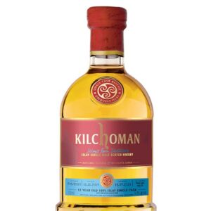 KILCHOMAN 12 YEARS 100% ISLAY KILN PEAT BOURBON BARREL SINGLE CASK NEW VIBRATIONS 54.5%