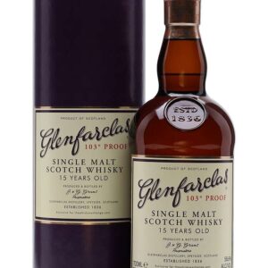 GLENFARCLAS 15 YR 103˚ PROOF  CASK STRENGTH  TWE BOTTLING 58.6% (NO BOX)