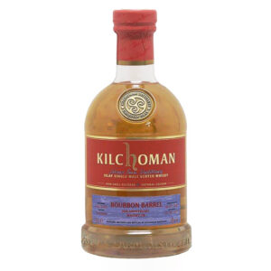 KILCHOMAN 10 YR 2007 BOURBON CASK WHISKY.FR ANNIVERSARY 56%