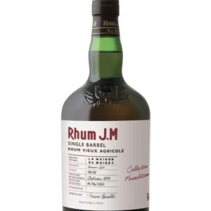 RHUM JM 9 YEAR 2014 SINGLE BARREL #170350 FOUNDATIONS, 54.8%