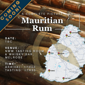 MAURITIAN RUM DEEP DIVE <br> IN JOHANNESBURG <br> (DATE TBC)