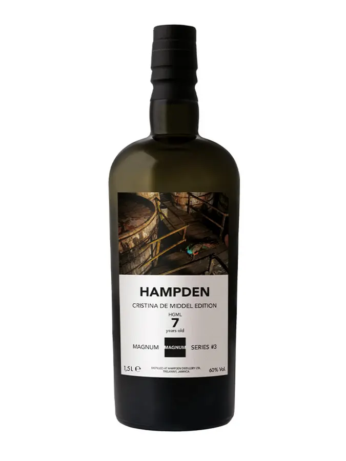 HAMPDEN 7 YR 2018 HGML MAGNUM SERIES #3, 1500ML, 60%