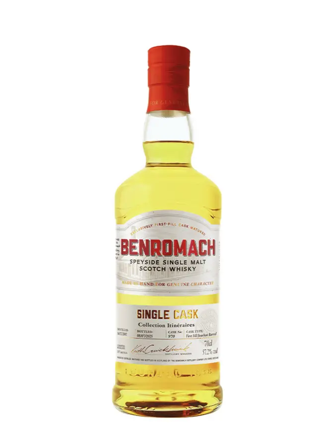 BENROMACH 22 YR 2002 1ST FILL BOURBON, ITINERAIRES (LMDW), 57.2%