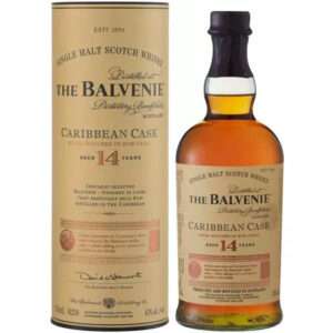 BALVENIE 14 YR CARIBBEAN CASK 43%
