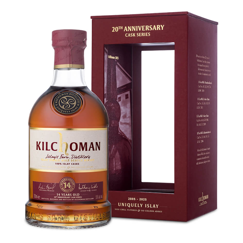KILCHOMAN 20th ANNIVERSARY 14 YO SHERRY CASK
