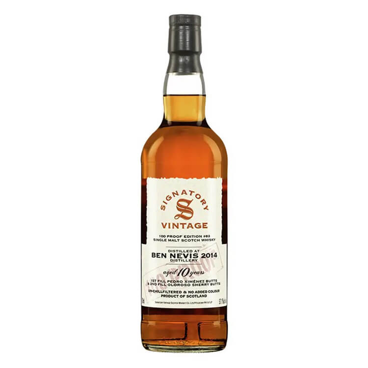 BEN NEVIS 10 YR 2014 100 PROOF #63 57.1%