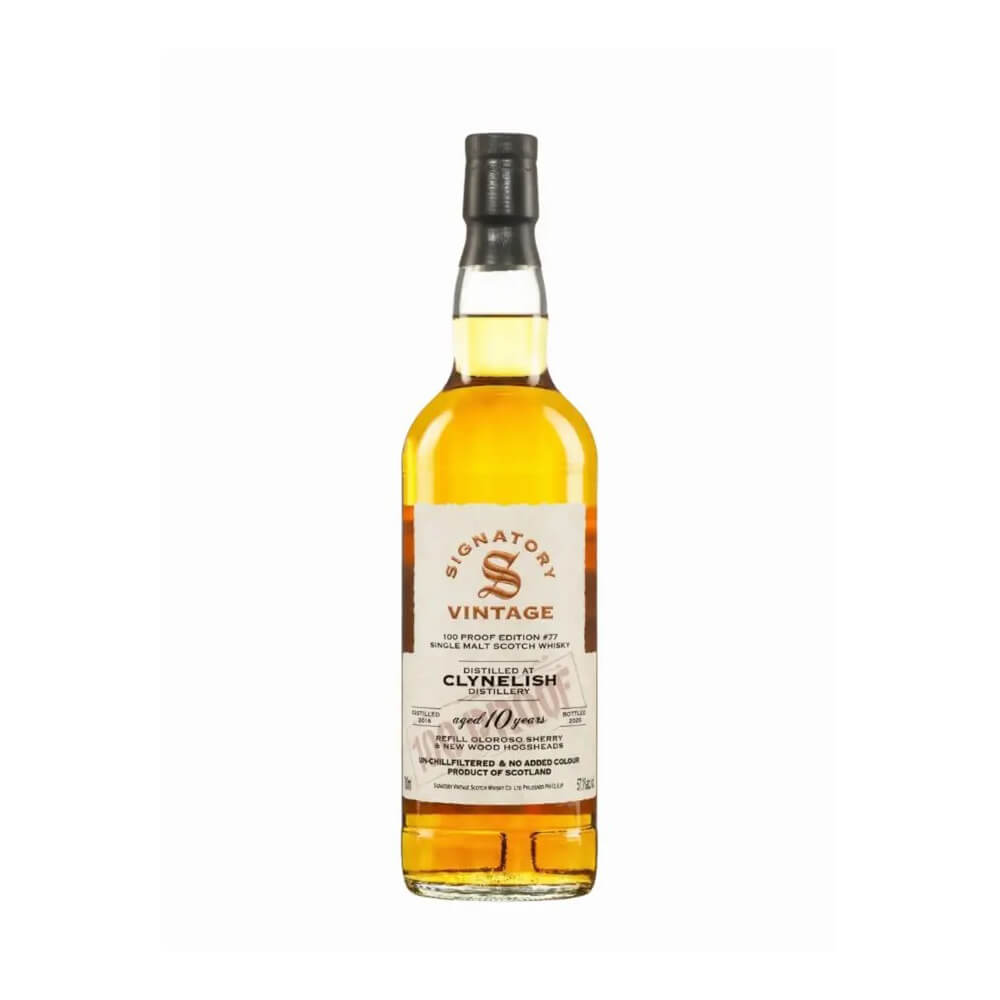 CLYNELISH 10 YEAR 2016 100 PROOF #76 SIGNATORY VINTAGE, 57.1%