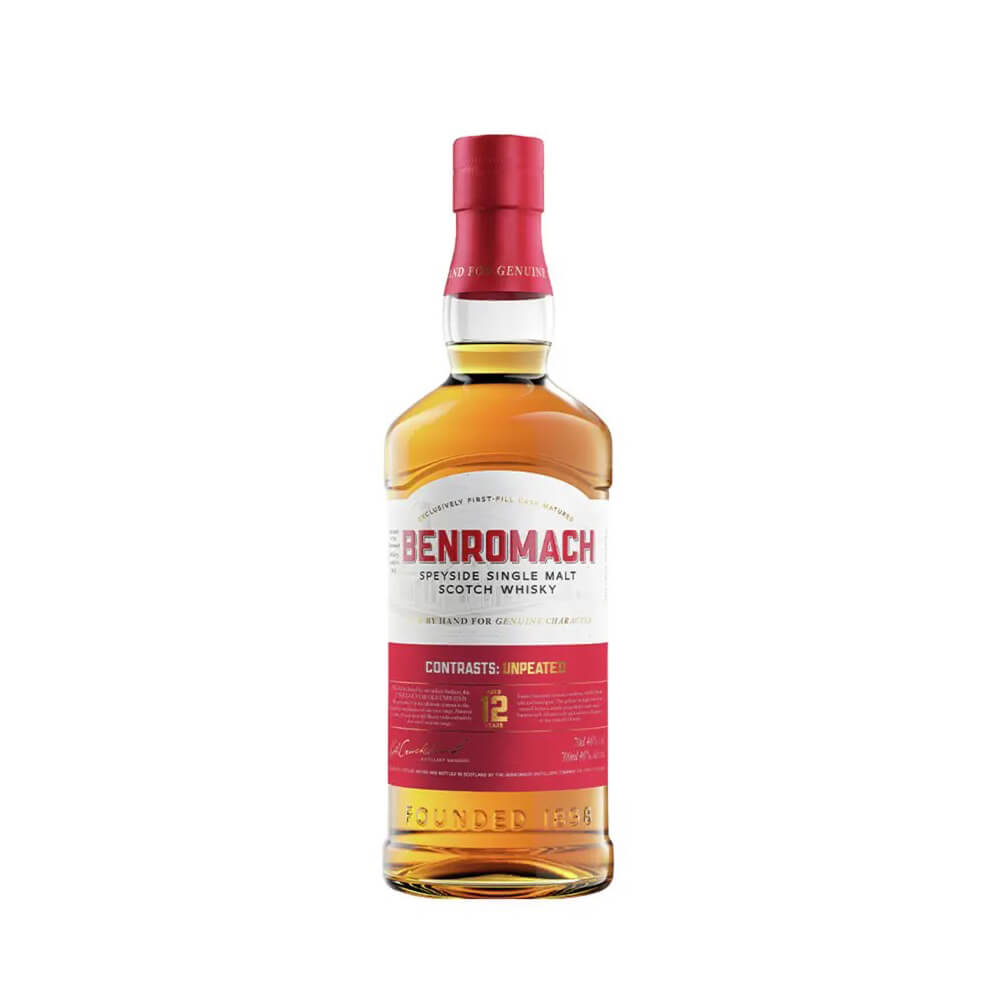 BENROMACH 12 YEAR UNPEATED SHERRY CASK, 46%
