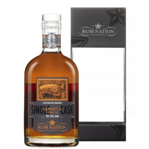 RUM NATION 5 YR 2017 JAMAICA SINGLE CASK (PX WHISKY CASK), NEW VIBRATIONS 58,32%