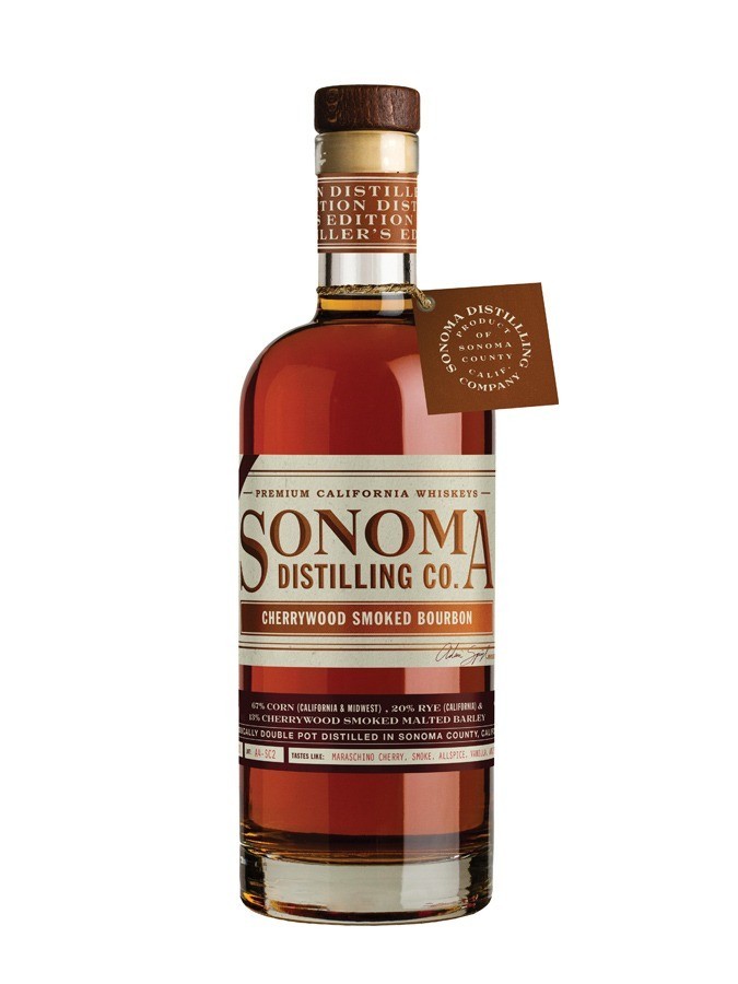 SONOMA CHERRYWOOD SMOKED BOURBON ABV: 47.8%