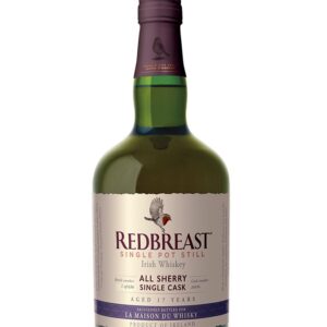 REDBREAST 17 YRS 2001 ALL SHERRY SINGLE CASK FRENCH CONNECTIONS ABV: 59.5%