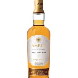 AMRUT 2014 EX-BOURBON LIGHTLY PEATED CONQUETE 60%