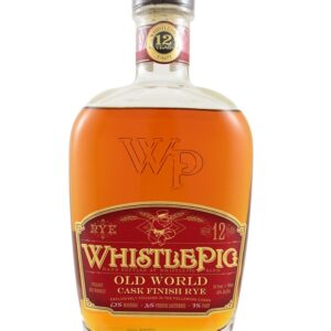 WHISTLE PIG 12 YEARS OLD WORLD RYE  ABV: 43%